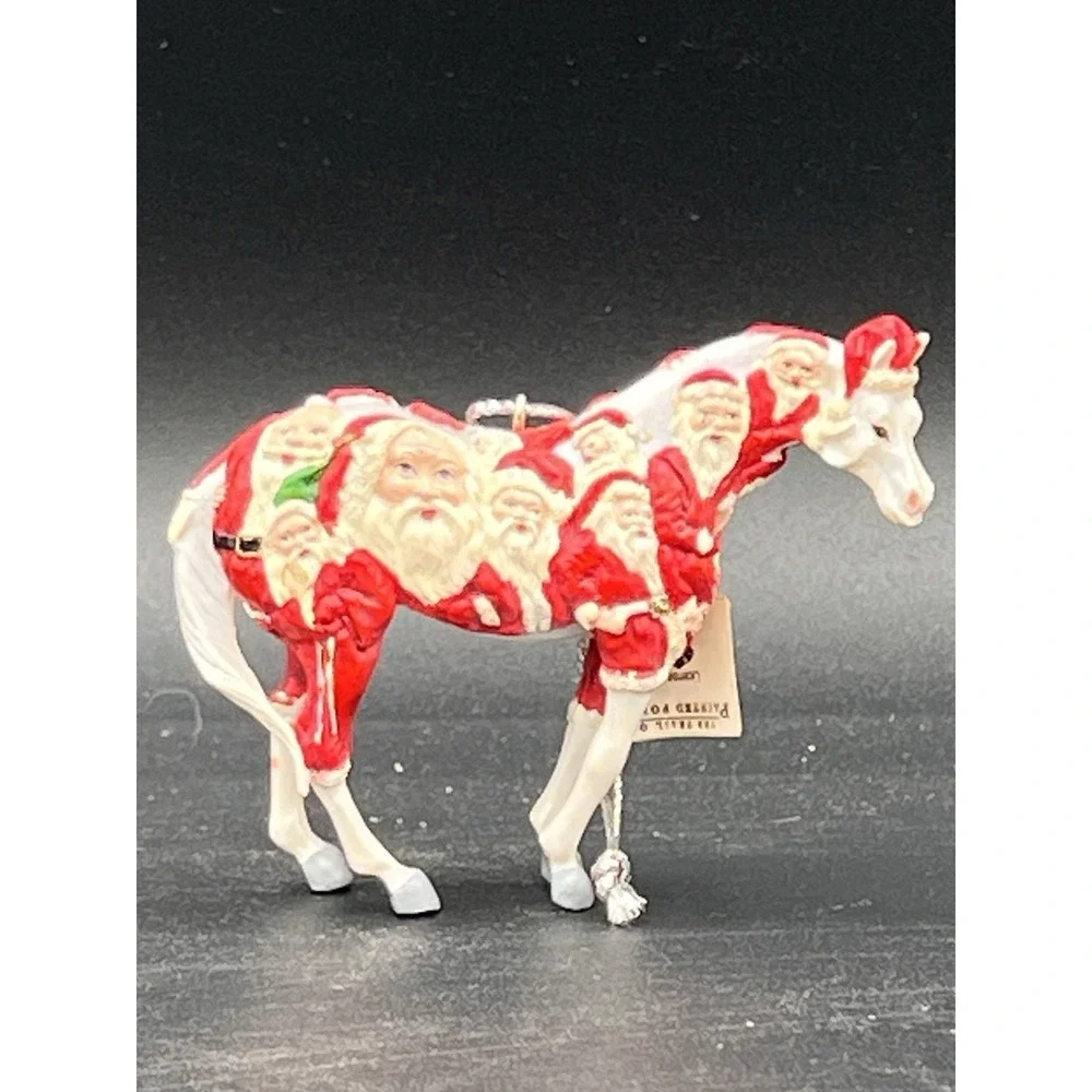 2005‎ Retired Trail of Painted Ponies Big Red Santa Christmas Ornament 12325